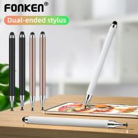 【lz】▦✖♕  Fonken-Caneta Stylus Universal Touch Screen 2 em 1 Pintura Escrita Tablet Telefone Caneta Capacitiva para iPhone iPad Android Acessórios