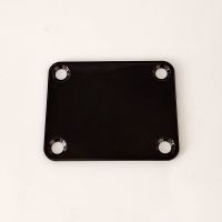 ；‘【；。 Black Metal Electric Guitar Neck Plate Fix TL Electric Guitar Neck Joint Board With 4 Screws