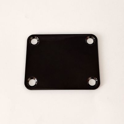 ；‘【；。 Black Metal Electric Guitar Neck Plate Fix TL Electric Guitar Neck Joint Board With 4 Screws