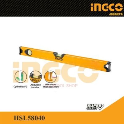 INGCO ระดับน้ำอลูเนียม 40 cm รหัส : HSL58040