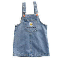 IENENS Kids Baby Girls Jeans Denim Clothing Dress Clothes Children Wears Infant Toddler Girl Dresses Skirt Overalls 2 3 4 5 6 7 8 9 Years