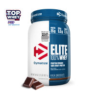 Dymatize Elite Whey Protein - 2 lbs – เวย์โปรตีนเสริมสร้างกล้ามเนื้อ  มีส่วนผสมของเวย์คอนเซ็นเทรต  เวย์ไอโซเลตและเวย์เปปไทด์   เสริมสร้างกล้ามเนื้อ  ฟื้นฟู-ซ่อมแซมกล้ามเนื้อ