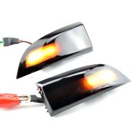 สำหรับ Renault Megane MK3ไฟแสดงสถานะ LED,X91ฟลูเอ็นซ์น่าดึงดูดแบบไดนามิกสัญญาณไฟเลี้ยวแบบกระจกไฟแสดงสถานะตามลำดับ