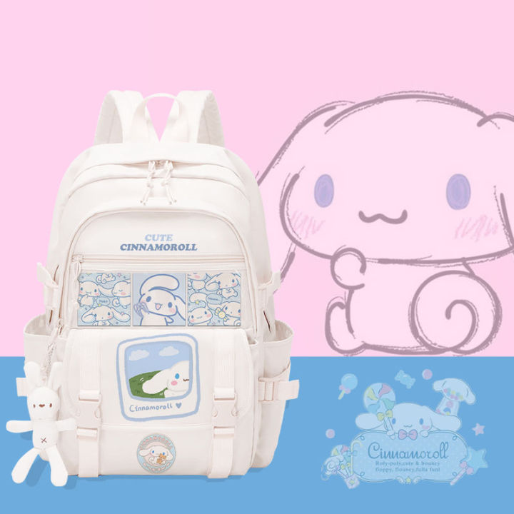 sanrio-hello-kitty-backpack-mochilas-aestethic-backpacks-for-children-toys-backpack-school-student-gift-kawaii-cinnamoroll