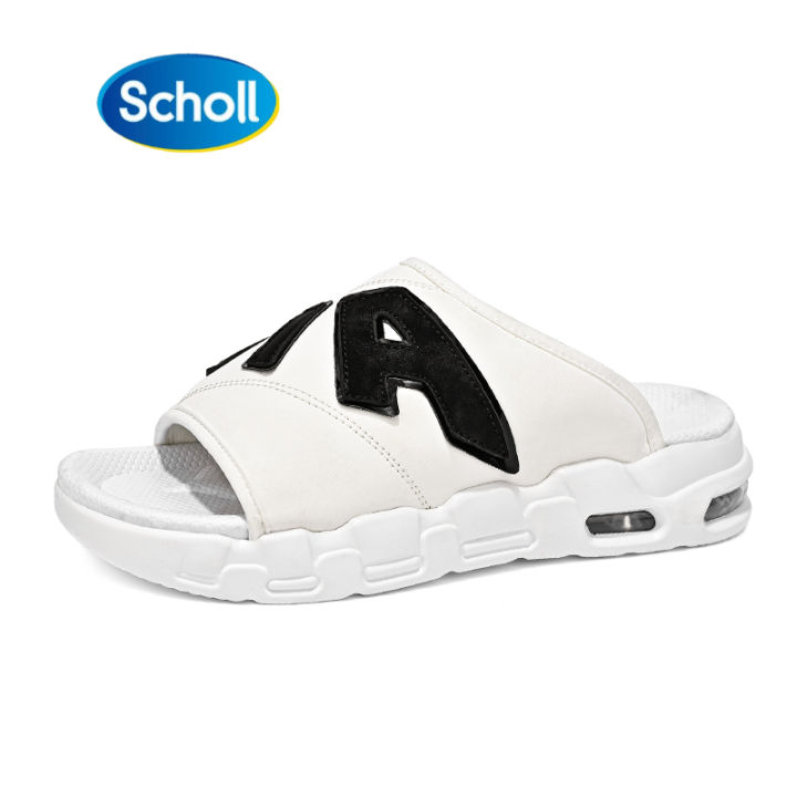 scholl-air-mens-sports-slippers-รองเท้าแตะผู้ชาย-รองเท้าสุขภาพ-comfort-sandal-เบา-ทนทาน-men-slides-เพิ่มขนาด-eu39-47-รองเท้าสกอลล์-ไซโคลน-cyclone-รองเท้าแตะสวม