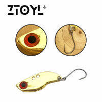 ZTOYL Trout lures MINI Zinc Alloy ช้อนตกปลา2.5g เหยื่อตกปลาน้ำจืด