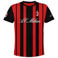 （Can Customizable）A.C. Milan S022 3D T-shirt（Adult and Childrens Sizes）