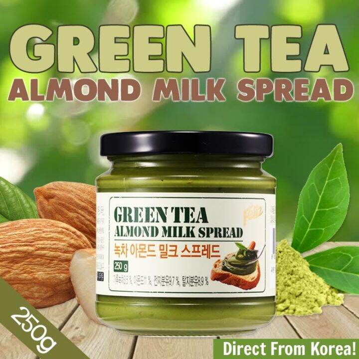 Feliz Matcha Green Tea Almond Milk Spread 250g Lazada PH
