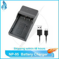 NP-95 USB Travel Charger สำหรับ Fuji NP 95แบตเตอรี่กล้องดิจิตอล X30 X100 X100S X100T FinePix F31fd 3D W1