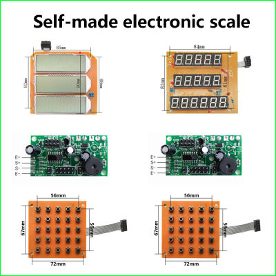 2021Home-made electronic scale accessories motherboard circuit board led LCD black-and-red display DIY