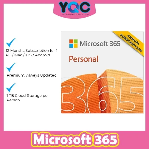 Microsoft 365 Personal Electronic Software Delivery (ESD) Version