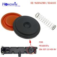 0248.G5ใหม่ PCV ฝาครอบวาล์วชุดซ่อมวาล์ว Cap พร้อมเมมเบรนสำหรับ Peugeot 206 307 406 2.0 HDI Citroen Berlingo ALFA ROMEO Fiat