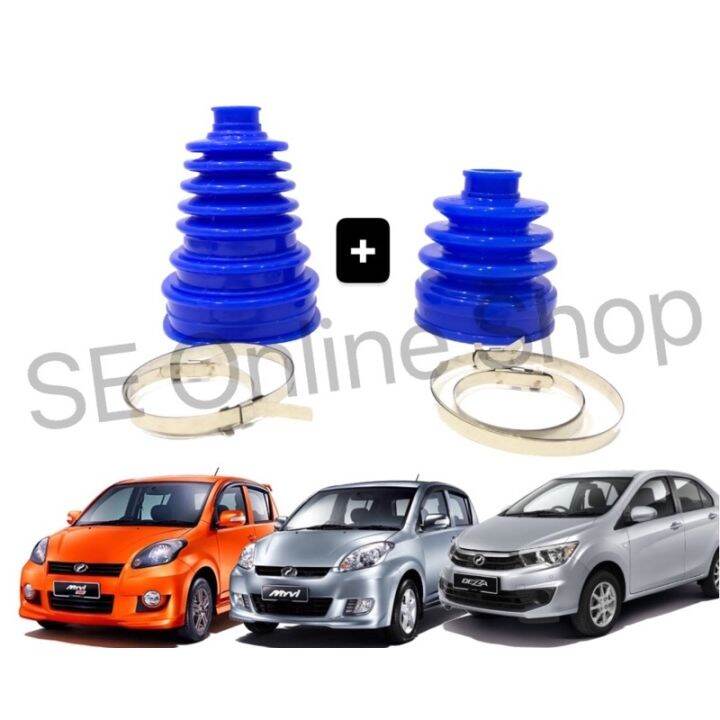 Silicone Drive Shaft Boot Cover Perodua Myvi Old,Bezza 1.3,Mazda 2