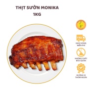 Heo Monika 1kg Thịt Sụn Sườn Non Được Ướp Sẵn Gia Vị Giúp Gia Đình Tiết