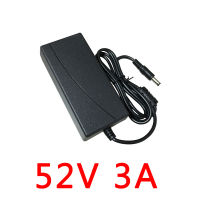 52V 2.5A 3A Power Supply AC 100-240V Power Adapter Wall Charger DC 5.5-2.5mm EUAUUKUS Plug For Security CCTV POE Camera NVR