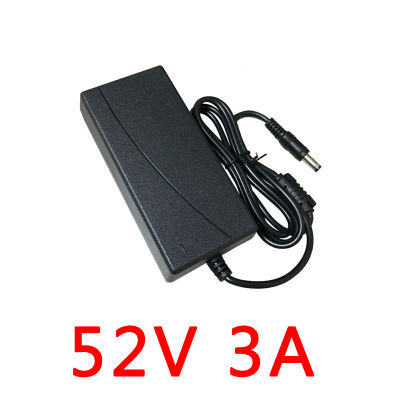 52V 2.5A 3A Power Supply AC 100-240V Power Adapter Wall Charger DC 5.5-2.5mm EUAUUKUS Plug For Security CCTV POE Camera NVR