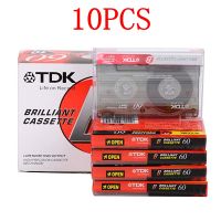 10PCS คุณภาพสูงมาตรฐาน Cassette Blank Tape Player ที่ว่างเปล่า60นาที Magnetic Audio เทปบันทึกสำหรับ Speech Music Recording