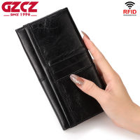 Genuine Leather Women Wallets Women Purses Fashion Long Zipper Womens Wallet Money Coin Holder Female Long Purse Female Purse