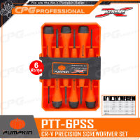 PUMPKIN ชุด ไขควง ไขควงจิ๋ว Mini (6 ชิ้น/ชุด) รุ่น PTT-6PSS (17206)