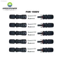 ✑ 5 Pairs PV Male Female MC 4 Connector 30A 1000V 1500V Solar Photovoltaic Connection Plug Waterproof 2.5/4/6mm2