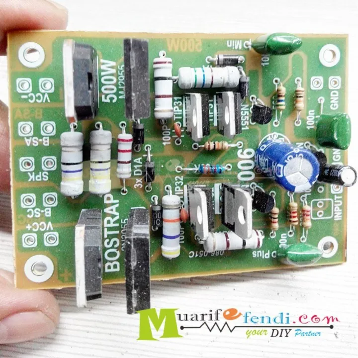 Kit Power Amplifier Micro Tef 500 Watt Bostrap V2 Berkualitas | Lazada