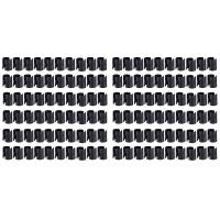 60Pairs Wire Shelving Shelf Lock Clips for 1 Inch Post- Shelving Sleeves Replacements for Wire Shelving System