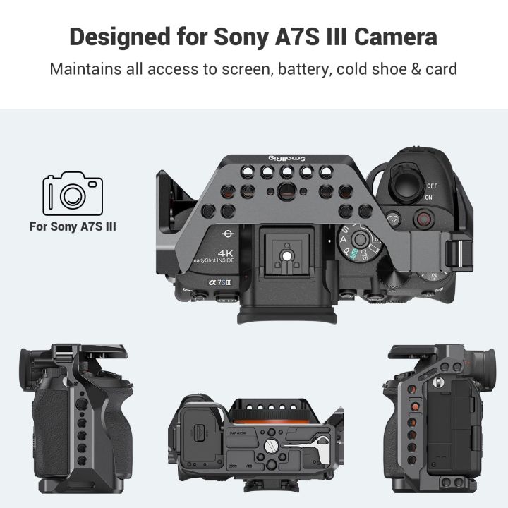 smallrig-camera-cage-สำหรับ-sony-alpha-7s-iii-a7s-iii-a7s3-2999