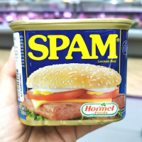 Spam Luncheon Meat สแปม ลันเชิน มีท (เนื้อหมูบดอัดก้อนปรุงรส) 340 กรัม