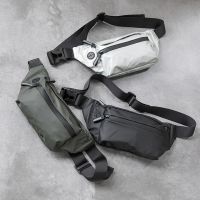 Waterproof Man Waist Bag Fashion Chest Pack Outdoor Sports Crossbody Bag Casual Travel Unisex Bum Belt Bag Running Belt