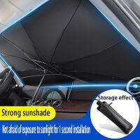 78x140cm Car Sunshade Umbrella Summer Sun Interior Windshield Protection Accessories Suitable for Various Model of Auto Sunshade