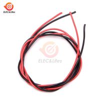 ซิลิโคน1เซ็ต = 2เมตรเกจทองแดงควั่น1เมตร AWG ลวดสีดำ16AWG สีแดงซิลิโคน RC 1เมตร + 16วงจรไฟฟ้าและชิ้นส่วน