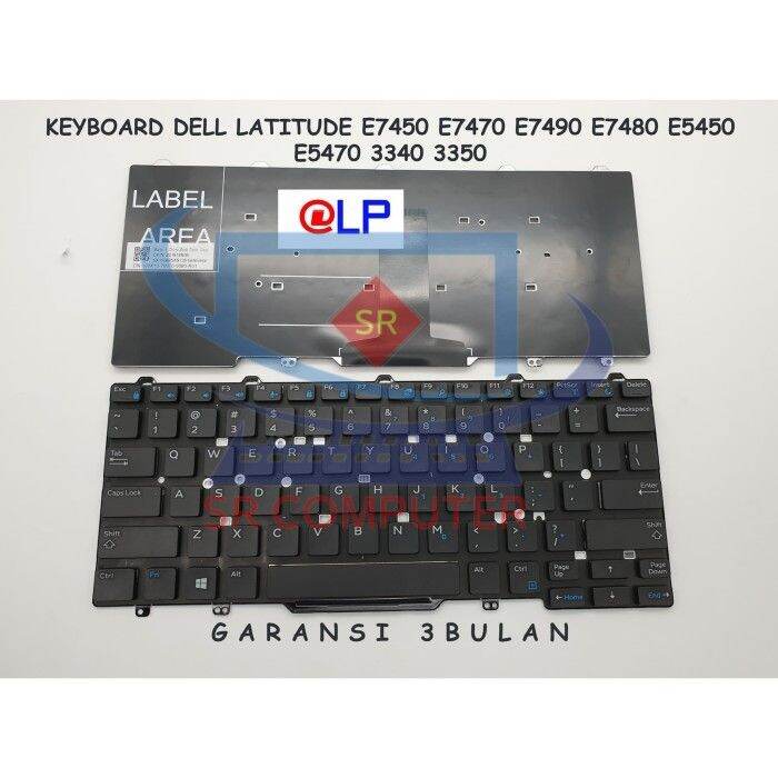 Keyboard Dell Latitude E7450 E7470 E7490 E7480 E5450 E5470 Black Lazada Indonesia 4401