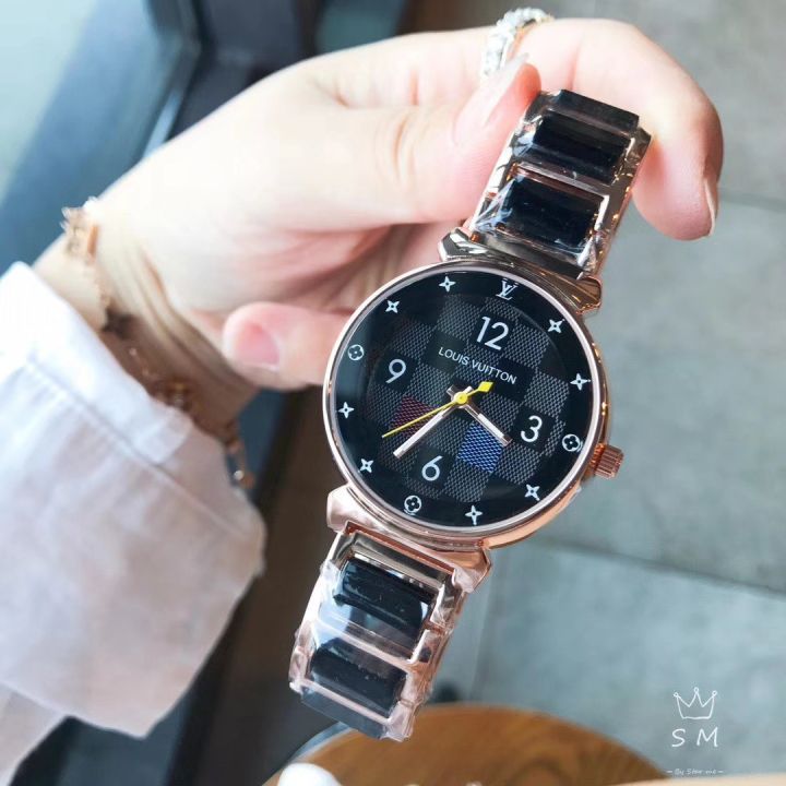premium-feel-ผู้หญิงนาฬิกาแฟชั่นนาฬิกาข้อมือใหม่-ผู้หญิงนาฬิกาควอตซ์2022นาฬิกาใหม่สำหรับผู้หญิงสาม-pins