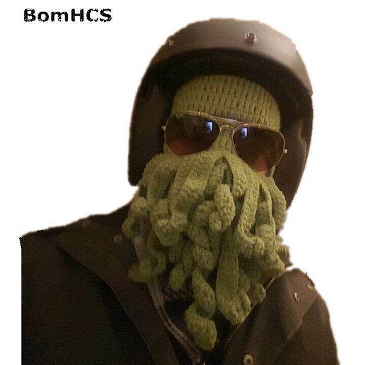 bomhcs-novetly-tentacle-octopus-cthulhu-knit-beanie-hat-cap-wind-birthday-gift-for-fun