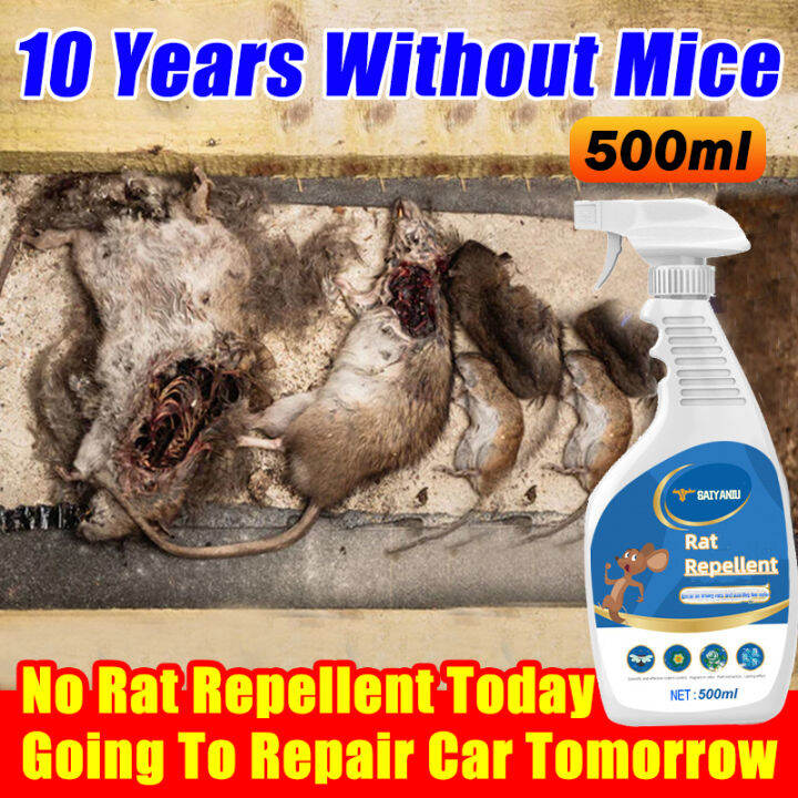 🐭Mice Run Away🐭Rat Spray Killer For House And Car Engine Repel Mice By