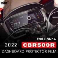 แผงหน้าปัดฟิล์มกันรอยสำหรับรถยนต์ Honda CBR 500R 2022 LCD TFT CB500X CB500F แผงหน้าปัดรถมอเตอร์ไซด์ชัดเจนมากป้องกันแสงสะท้อน