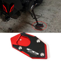 โลโก้ CB650R CNC Kickstand Extension ขาตั้งขยายแผ่นรองรับสำหรับ Honda CB 650R Cb650r 2018-2020 2021 2022อุปกรณ์เสริม