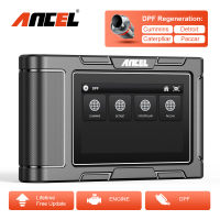 Ancel HD3400ระบบ HD ดีเซล OBD OBD2สแกนเนอร์ Cummins Caterpillar Paccar Detroit DPF รีเซ็ตการผลิตเครื่องมือสแกนเครื่องยนต์ตรวจสอบรหัสสะอาด Creader สำหรับรถยนต์สากลทั้งหมด