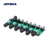 AIYIMA 6 Ways Stereo Mixer Audio Distributor บอร์ดผสมพร้อม DC5-24V ควบคุมระดับเสียงอิสระ1PC 6อินพุต1เอาต์พุต