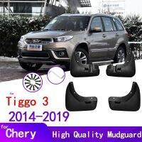 แผ่นบังโคลนรถสำหรับ Chery Tiggo3 Tiggo 3 2019 ~ 2014บังโคลนแผ่นกันกระเซ็นอุปกรณ์ที่ปัดโคลนแผ่นบังโคลนรถ