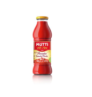 Sốt cà chua nghiền nhuyễn passata glass bottle -tomato purée 400g - ảnh sản phẩm 1