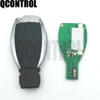 QCONTROL รีโมทคอนโทรล BGA 4ปุ่มกุญแจรถอัจฉริยะระยะไกล315Mhz/433Mhz สำหรับ MB เมอร์เซเดสเบนซ์ E S 2รองรับ NEC BGA Fob เดิม