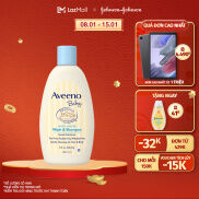 Sữa tắm gội toàn thân Aveeno baby 236ml