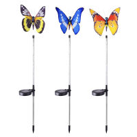 Solar Garden Light Outdoor Butterfly Light Color Changing Light Landscape Light Garden Garden Decoration Landscape Street Light