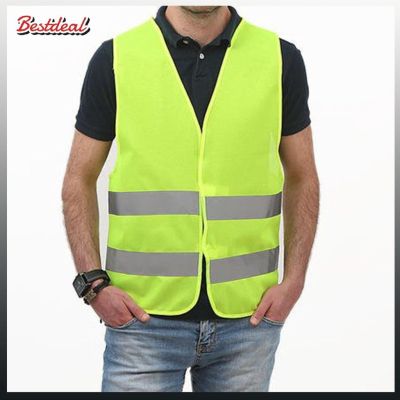 CODTheresa Finger 【✨ready stock】【cod】Safety Vests Car Puncture Vest En 471 with 360 Degree Reflective Stripes and Buckle Standard Sizes