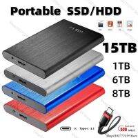 SSD ความเร็วสูงแบบดั้งเดิม/HDD 2 Tb/ 4TB/8TB/16 Tb/ 30TB USB จัดเก็บข้อมูลแบบฮาร์ดไดรฟ์เสริมฮาร์ดไดรฟ์แบบอินเทอร์เฟซ3.1