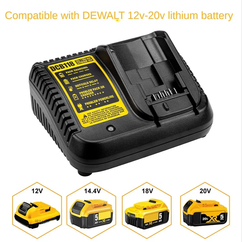 Dewalt dcb203 battery online charger