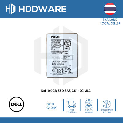 Dell 400GB SSD SAS 2.5" 12G MLC // 0G1D1K // G1D1K // 0B33451 // HUSMM1640ASS204