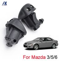 2ชิ้น Cermin Depan Cermin Depan Jet Muncung สำหรับ Mazda 3 MK1 (03-09) 5 MK2 (06-10) 6 MK1 (02-08) 2006 2007 2008