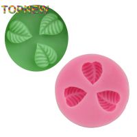 Three Little Leaves Shape Design Fondant Chocolate Silicone Mold DIY Cake Decorating Cooking Tools 1920 Bread  Cake Cookie Accessories